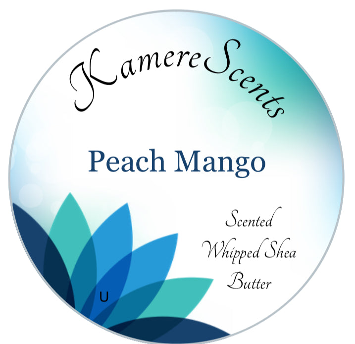 Peach Mango Scented Whipped Shea Butter