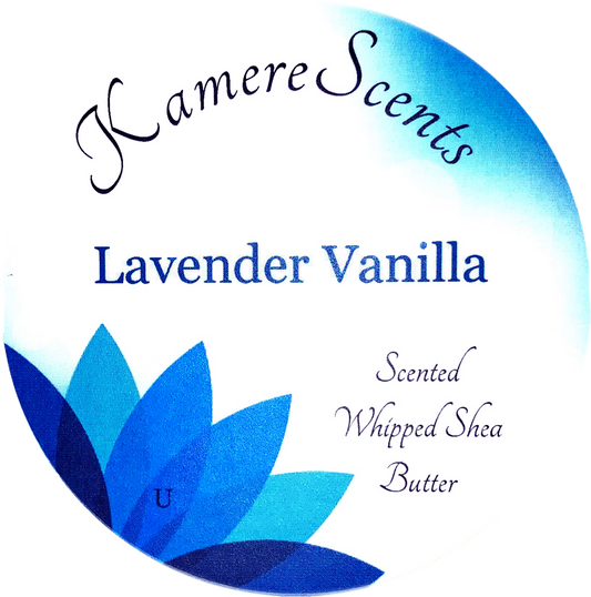 Lavender Vanilla Scented Whipped Shea Butter