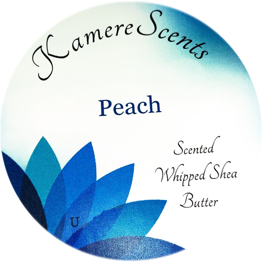 Peach Scented Whipped Shea Butter